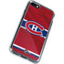 NHL Montreal Canadiens Home Jersey iPhone SE (2nd & 3rd Gen) Clear Case