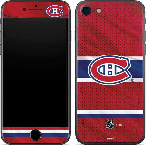 NHL Montreal Canadiens Home Jersey iPhone SE (2nd & 3rd Gen) Skin