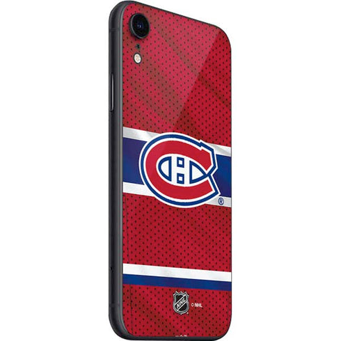 NHL Montreal Canadiens Home Jersey iPhone SE (2nd & 3rd Gen) Skin