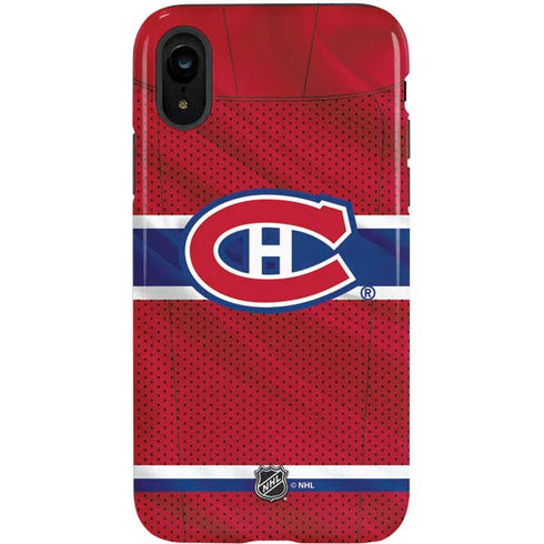 NHL Montreal Canadiens Home Jersey iPhone XR Pro Case