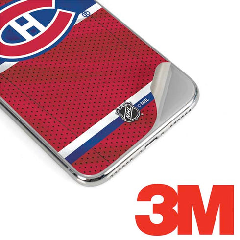 NHL Montreal Canadiens Home Jersey iPhone XS Max Skin