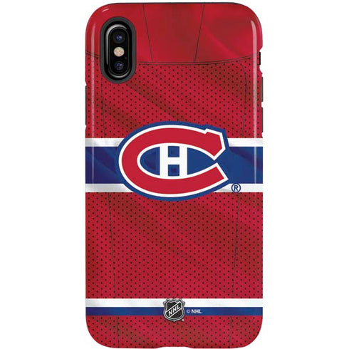 NHL Montreal Canadiens Home Jersey iPhone XS Pro Case