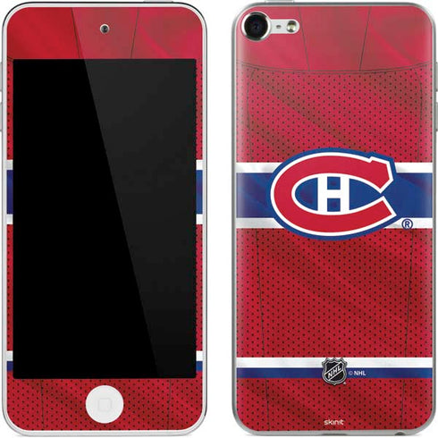 NHL Montreal Canadiens Home Jersey Apple iPod Skin