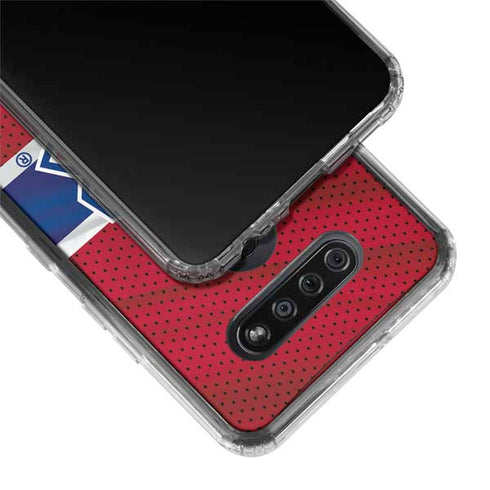 NHL Montreal Canadiens Home Jersey LG K51/Q51 Clear Case