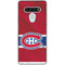 NHL Montreal Canadiens Home Jersey LG Stylo 6 Clear Case