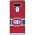 NHL Montreal Canadiens Home Jersey LG Stylo 6 Clear Case