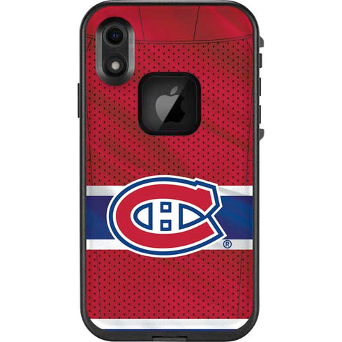 NHL Montreal Canadiens Home Jersey LifeProof Fre iPhone Skin