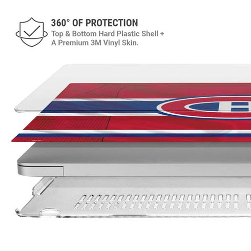 NHL Montreal Canadiens Home Jersey MacBook Air 13in M1 (2021) Case plus Skin