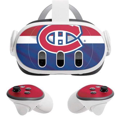 NHL Montreal Canadiens Home Jersey Meta Quest 3 Skin