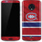 NHL Montreal Canadiens Home Jersey Moto G6 Skin