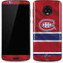NHL Montreal Canadiens Home Jersey Moto G6 Skin