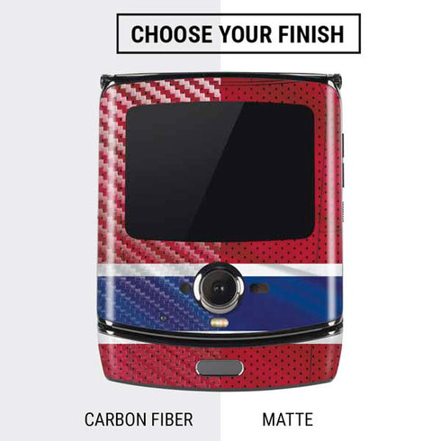 NHL Montreal Canadiens Home Jersey Motorola RAZR Skin