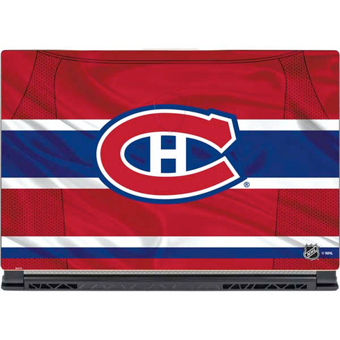 NHL Montreal Canadiens Home Jersey MSI GS65 Stealth Laptop Skin