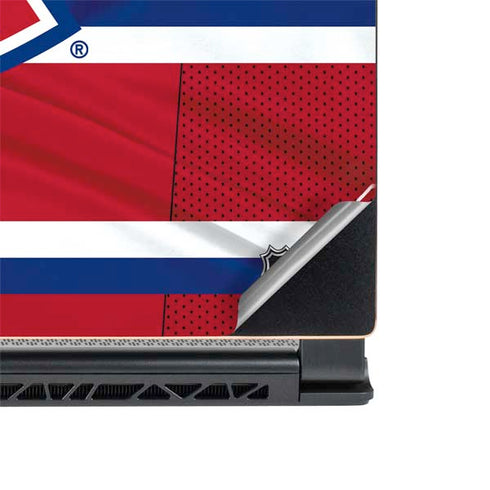 NHL Montreal Canadiens Home Jersey MSI GS65 Stealth Laptop Skin