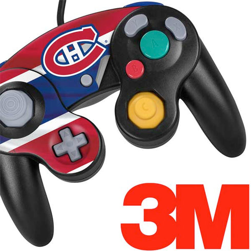 NHL Montreal Canadiens Home Jersey Nintendo GameCube Controller Skin