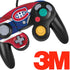 NHL Montreal Canadiens Home Jersey Nintendo GameCube Controller Skin