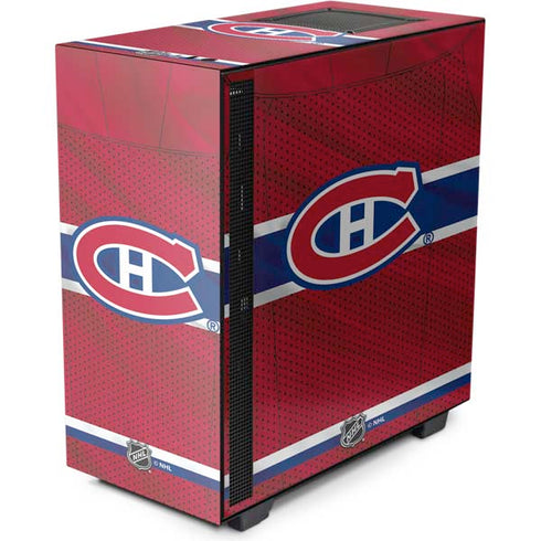 NHL Montreal Canadiens Home Jersey NZXT H510 Compact ATX Mid-Tower Case Skin