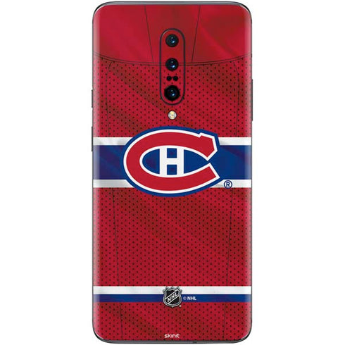 NHL Montreal Canadiens Home Jersey OnePlus 7 Pro Skin