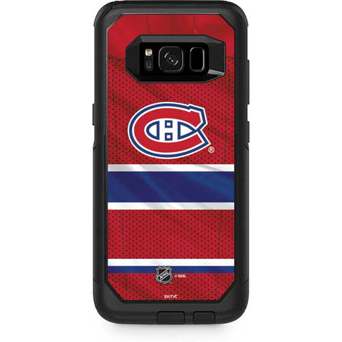 NHL Montreal Canadiens Home Jersey Otterbox Commuter Galaxy Skin