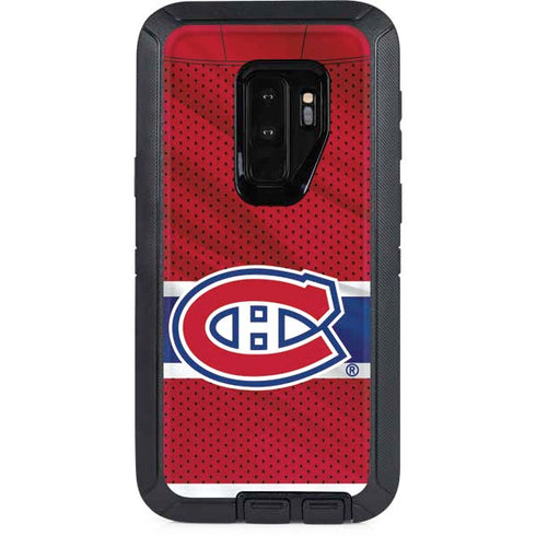NHL Montreal Canadiens Home Jersey Otterbox Defender Galaxy Skin