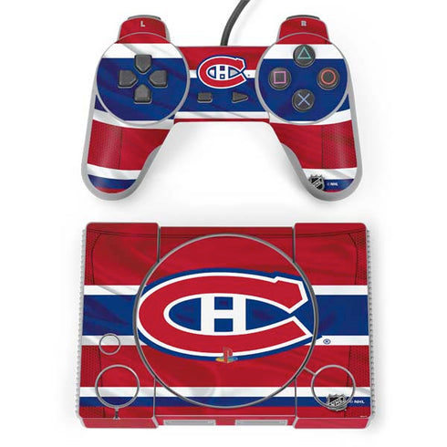 NHL Montreal Canadiens Home Jersey PlayStation Classic Bundle Skin