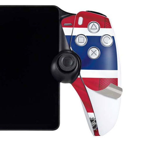 NHL Montreal Canadiens Home Jersey PlayStation Portal Remote Player Skin