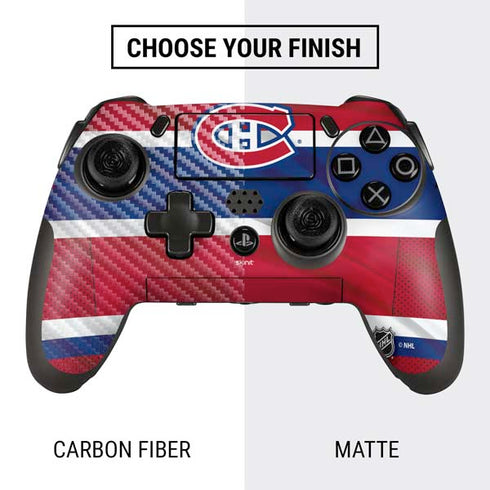 NHL Montreal Canadiens Home Jersey PlayStation Scuf Vantage 2 Controller Skin
