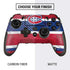 NHL Montreal Canadiens Home Jersey PlayStation Scuf Vantage 2 Controller Skin
