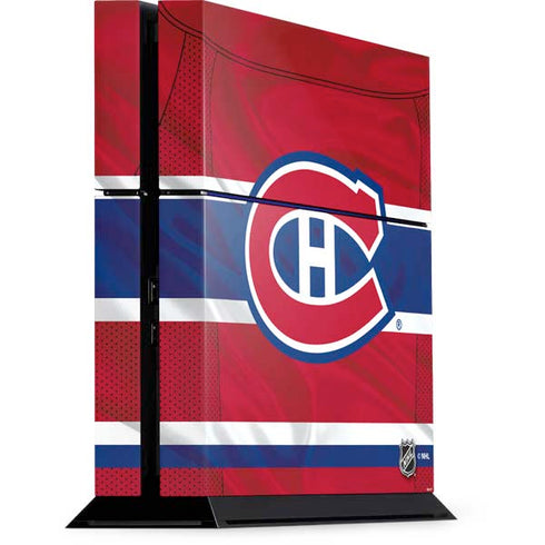 NHL Montreal Canadiens Home Jersey PS4 Console Skin