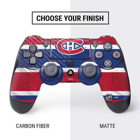NHL Montreal Canadiens Home Jersey PS4 Controller Skin