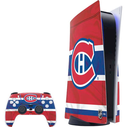 NHL Montreal Canadiens Home Jersey PS5 Bundle Skin