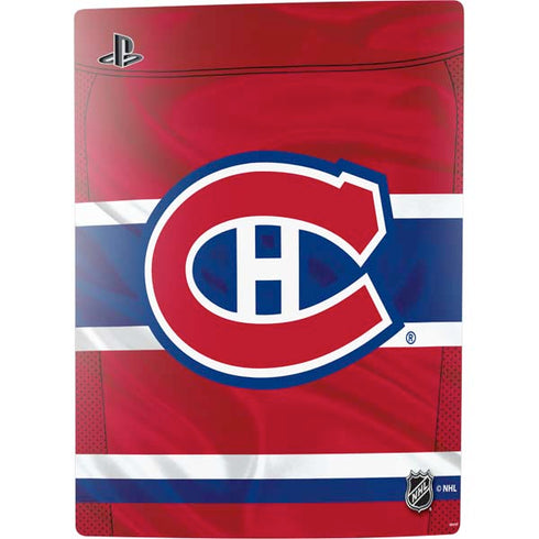 NHL Montreal Canadiens Home Jersey PS5 Console Skin