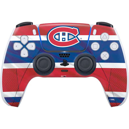 NHL Montreal Canadiens Home Jersey PS5 Controller Skin