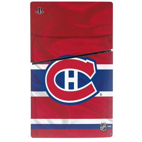 NHL Montreal Canadiens Home Jersey PS5 Slim Digital Edition Bundle Skin