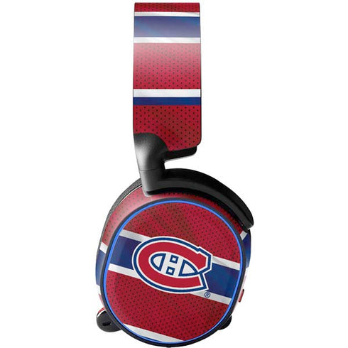 NHL Montreal Canadiens Home Jersey SteelSeries Arctis 5 Skin