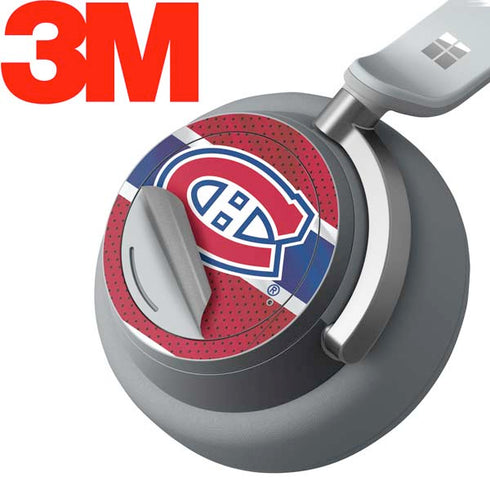 NHL Montreal Canadiens Home Jersey Surface Headphones Skin