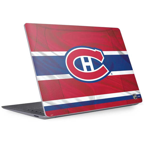 NHL Montreal Canadiens Home Jersey Surface Laptop 3 13.5in Skin