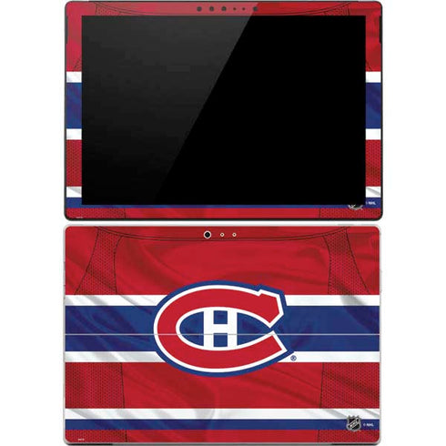 NHL Montreal Canadiens Home Jersey Surface Pro 4 Skin