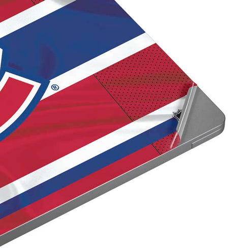 NHL Montreal Canadiens Home Jersey Universal Laptop 15in (12.2 x 8.8in) Skin