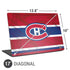 NHL Montreal Canadiens Home Jersey Universal Laptop 17in (13.8 x 10in) Skin