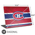 NHL Montreal Canadiens Home Jersey Universal Laptop 18in (14.6 x 10.6in) Skin