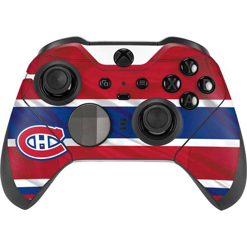 NHL Montreal Canadiens Home Jersey Xbox Elite Wireless Controller Series 2 Skin