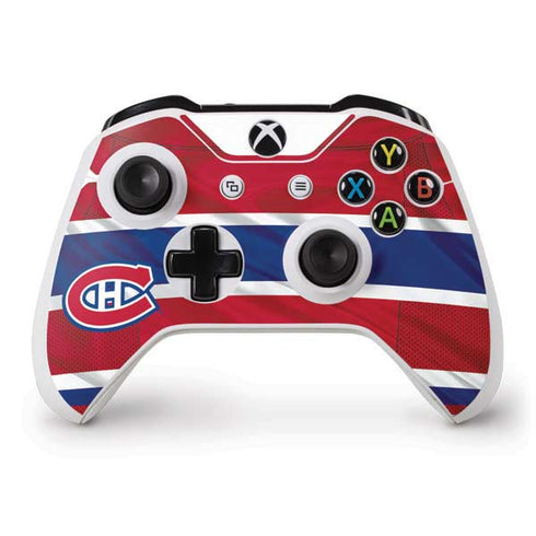 NHL Montreal Canadiens Home Jersey Xbox One S Controller Skin