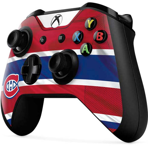 NHL Montreal Canadiens Home Jersey Xbox One X Controller Skin