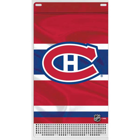 NHL Montreal Canadiens Home Jersey Xbox Series S Console Skin