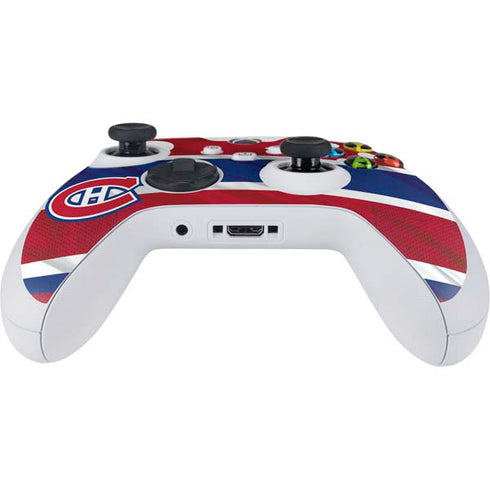 NHL Montreal Canadiens Home Jersey Xbox Series S Controller Skin