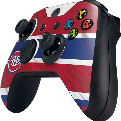 NHL Montreal Canadiens Home Jersey Xbox Series X Controller Skin