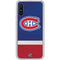 NHL Montreal Canadiens Jersey Galaxy A10e Clear Case