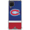 NHL Montreal Canadiens Jersey Galaxy A12 Clear Case