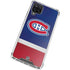 NHL Montreal Canadiens Jersey Galaxy A12 Clear Case